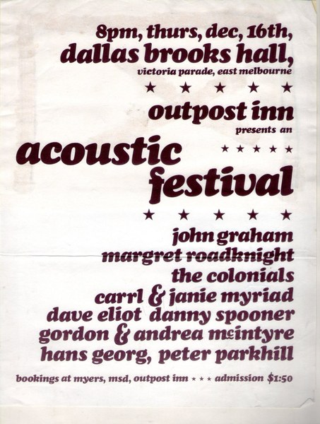 Outpost Inn - Acoustic Concert