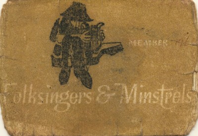 Ken White's Traynor's Membership Card 1964